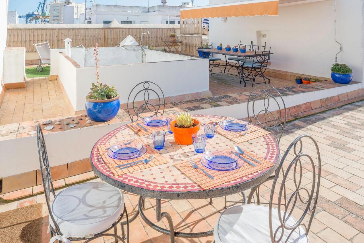 カディスAtico En El Centro Con Terrazaアパートメント エクステリア 写真